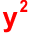 y^2