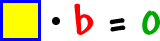 ? * b = 0