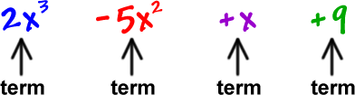 2x^3 -5x^2 +x +9