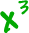 x^3