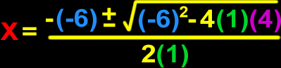 quadratic formula