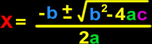 quadratic formula