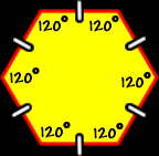 hexagons